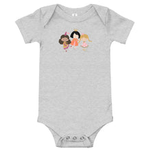 Load image into Gallery viewer, FAIRY PRINCESSES - Baby short sleeve one piece