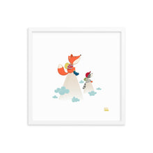 Load image into Gallery viewer, ABOVE THE CLOUDS - Framed poster