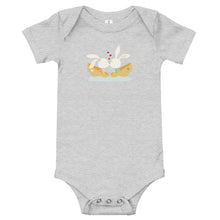 Load image into Gallery viewer, BUNNY LOVE - Baby short sleeve one piece
