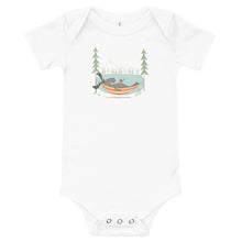 Load image into Gallery viewer, SNOOZEY MOOSE - Baby short sleeve one piece
