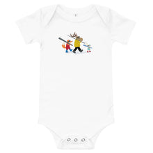 Load image into Gallery viewer, SKI DAY - Baby short sleeve one piece
