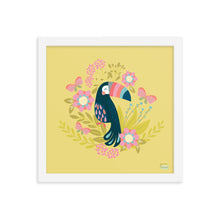 Load image into Gallery viewer, LOVELY TOUCAN - Framed poster
