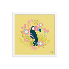 Load image into Gallery viewer, LOVELY TOUCAN - Framed poster
