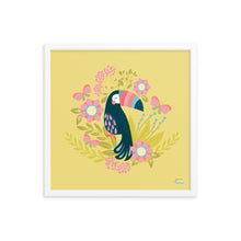 Load image into Gallery viewer, LOVELY TOUCAN - Framed poster
