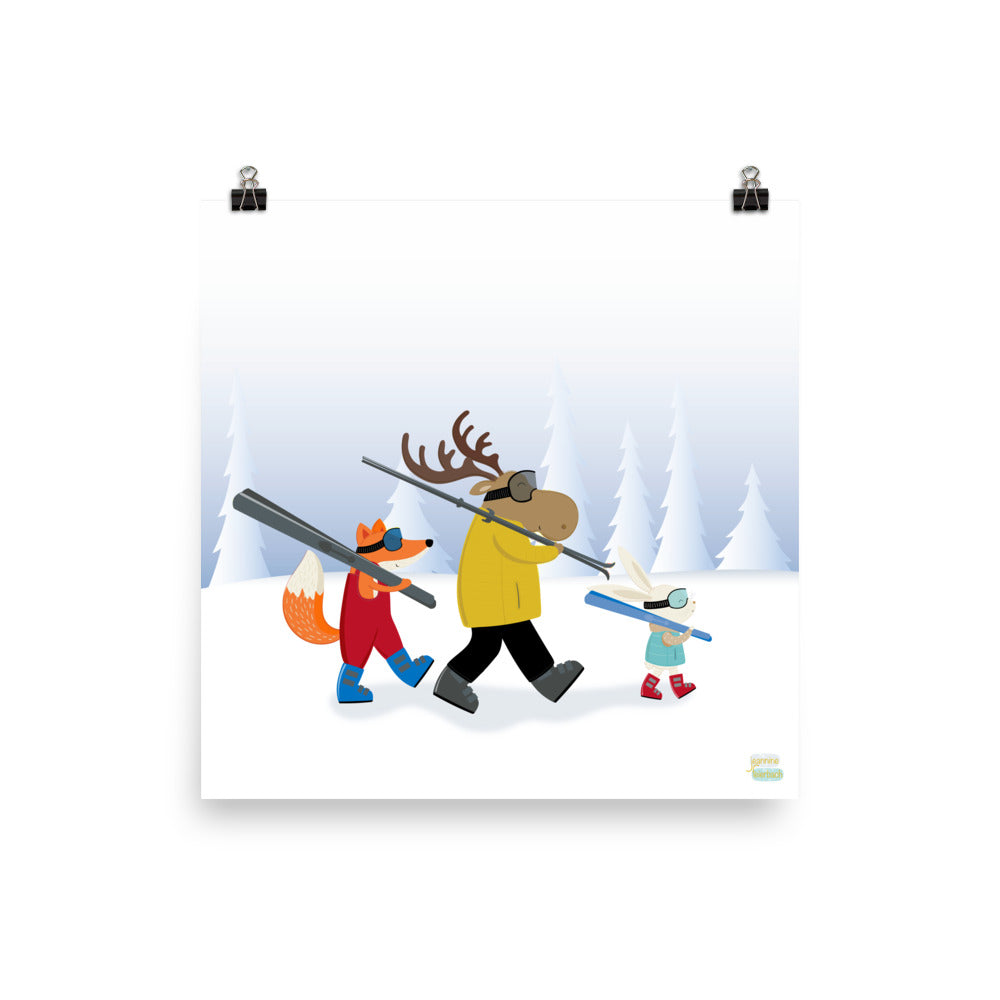 SKI DAY - Poster