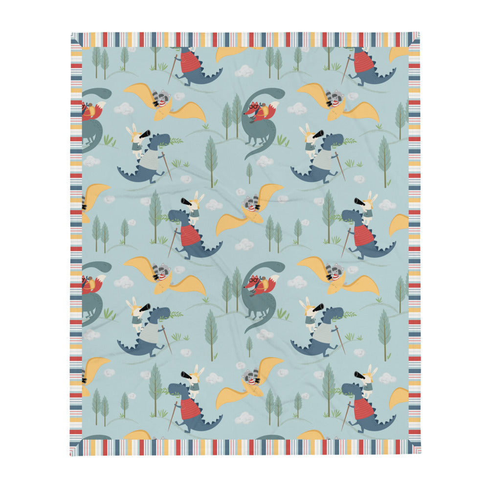 DINO EXPLORERS - Throw Blanket